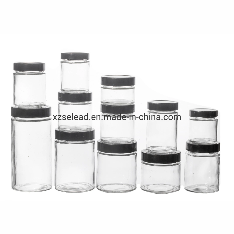 550ml Glass Container Jar Canning Food Storage Honey Jam Jar